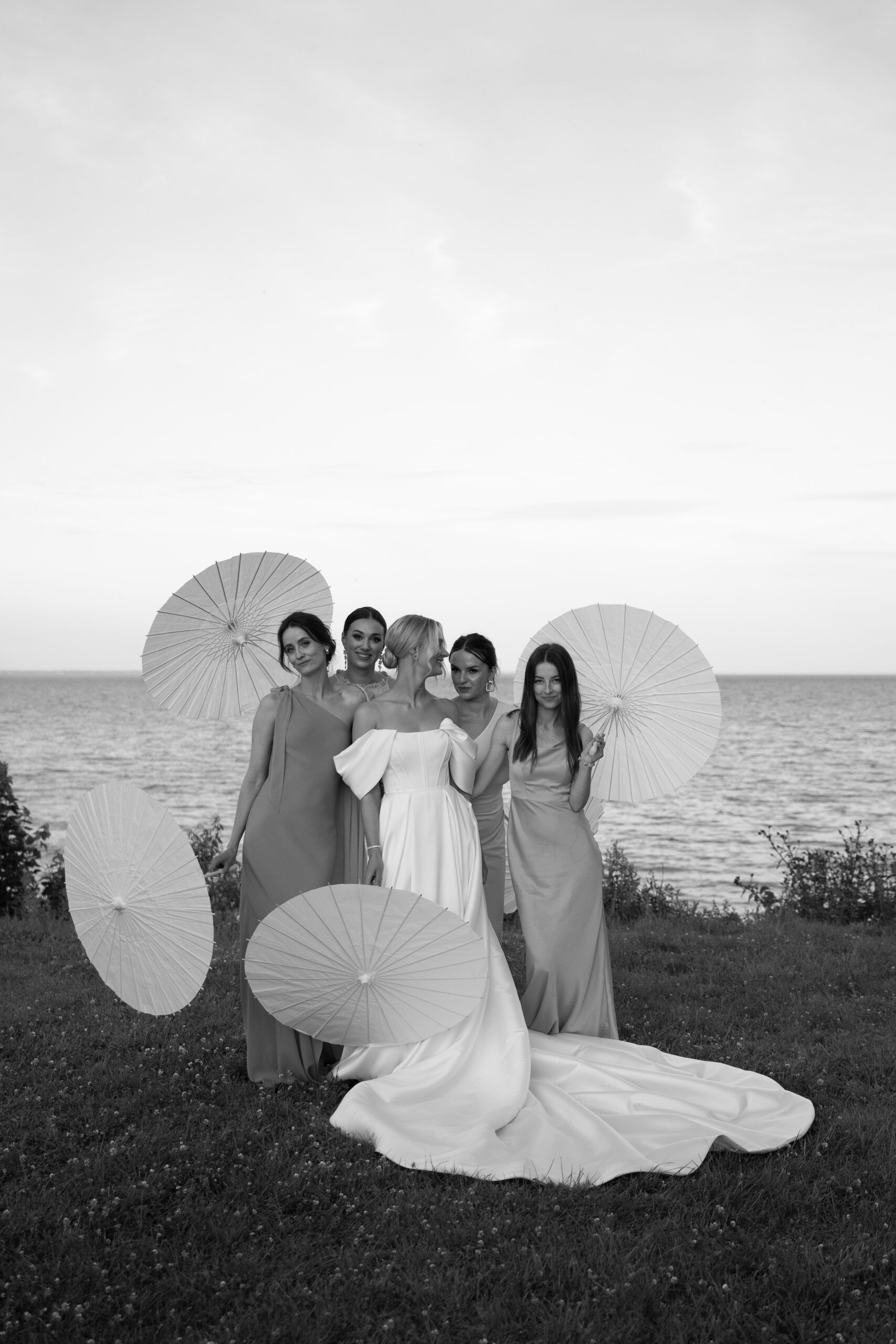 moda ślubna, parasolki na ślub